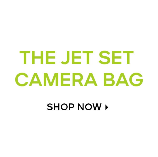 THE JET SET CAMERA BAG SHOP NOW