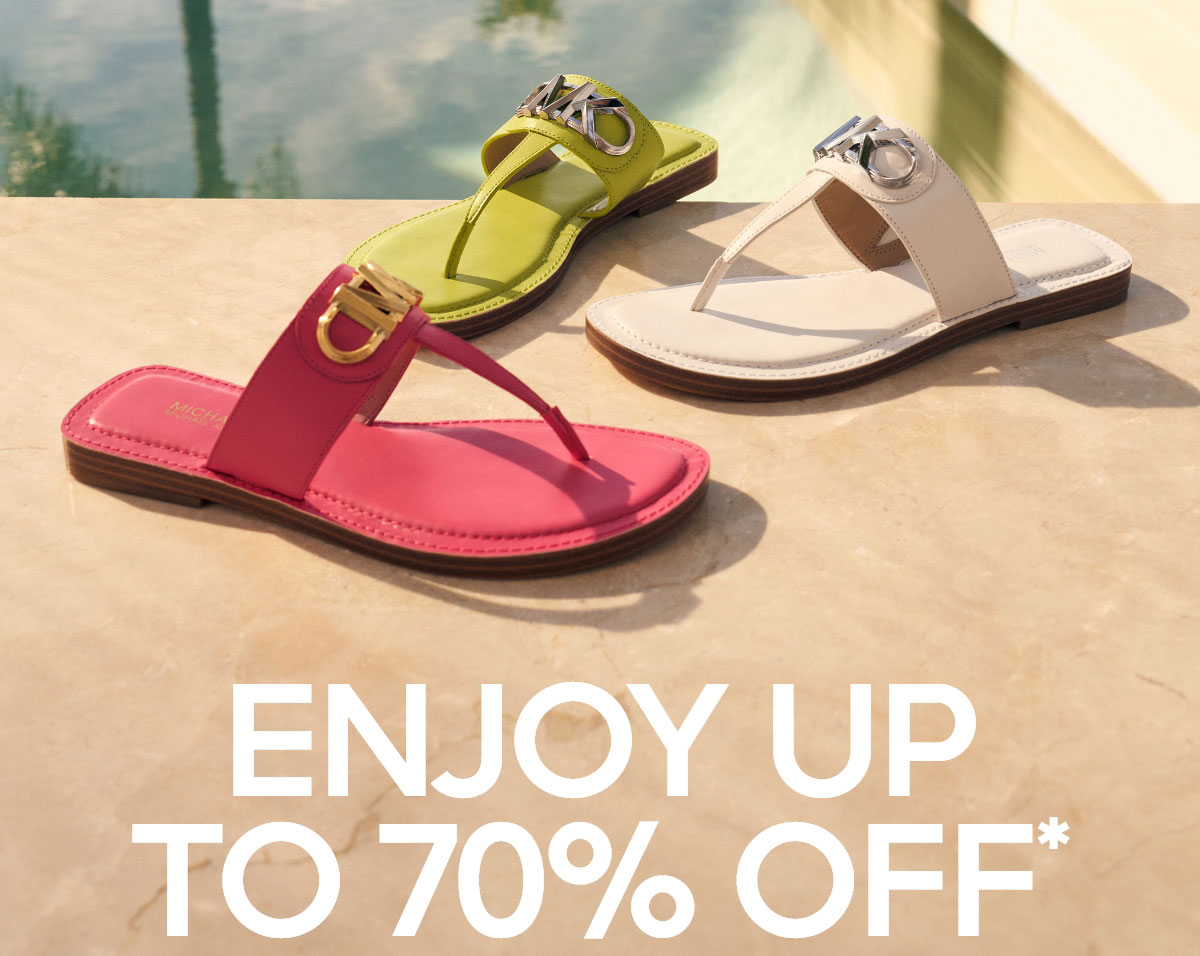 ENJOY UP TO 70% OFF*