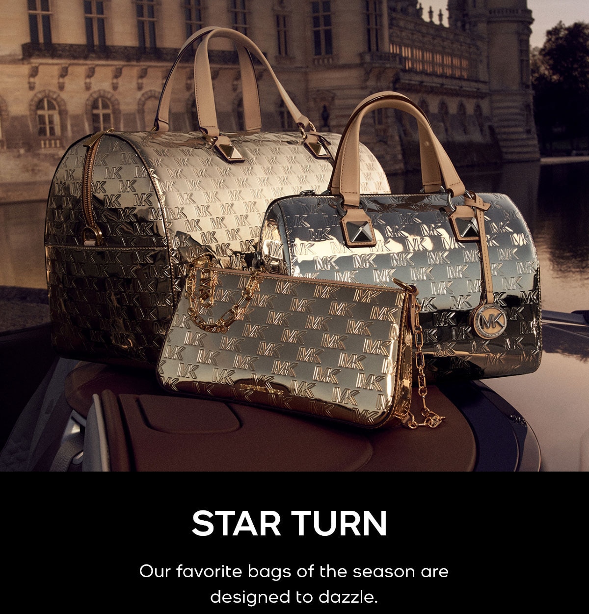 Our favorite bags of the season are designed to dazzle.