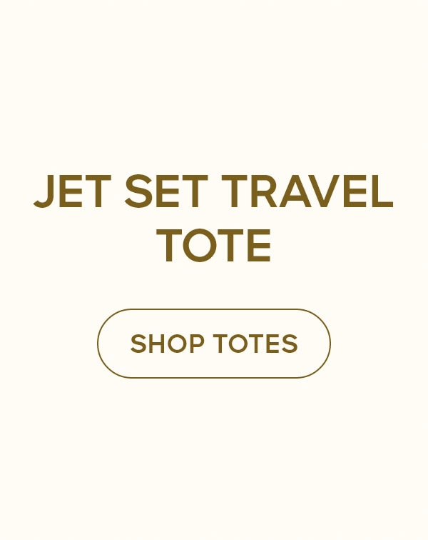 JET SET TRAVEL TOTE SHOP TOTES