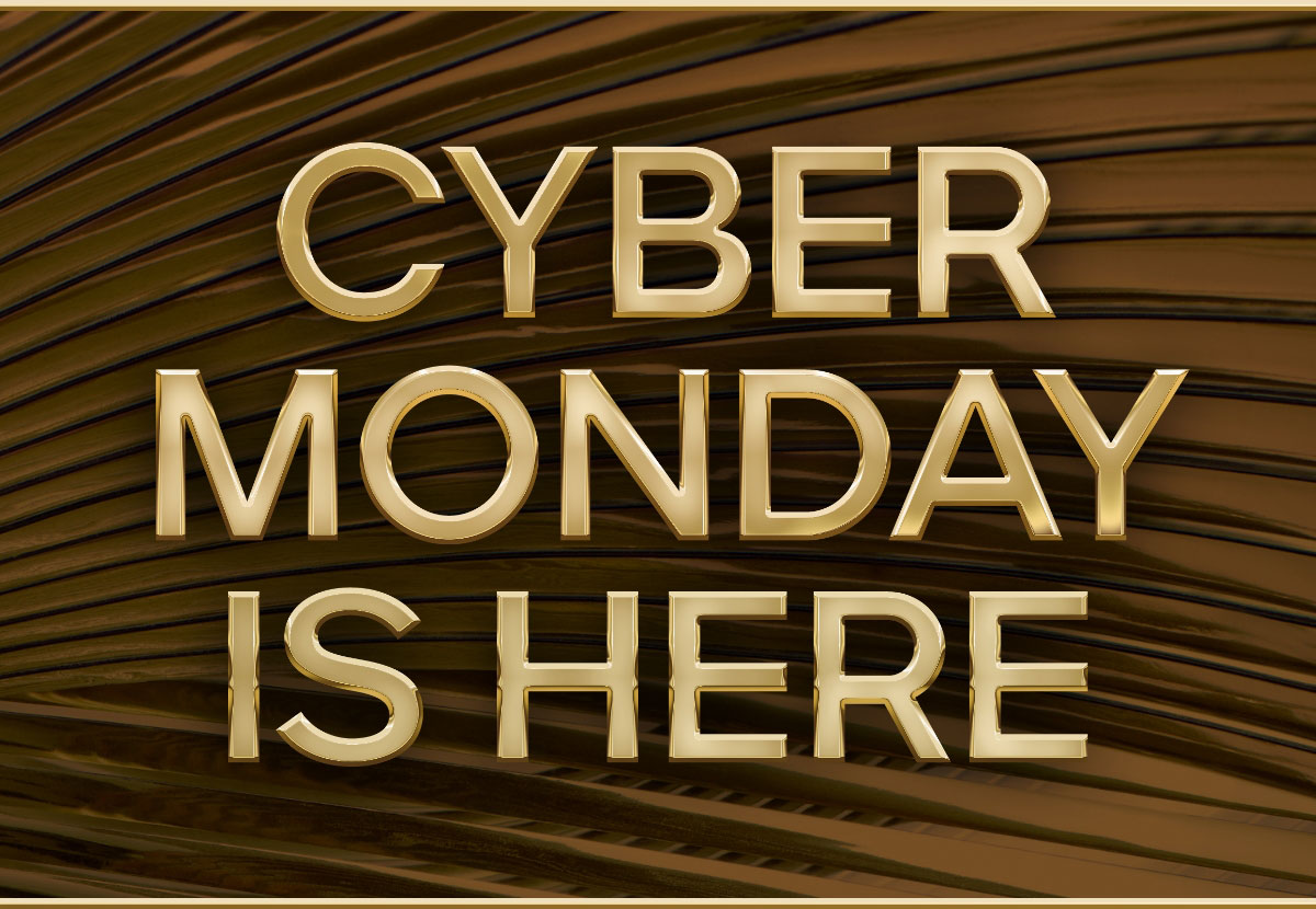 CYBER MONDAY IS HERE