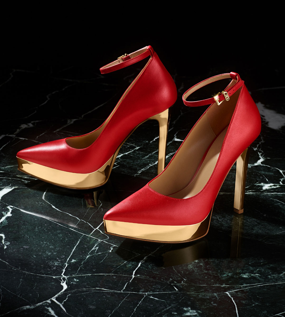 FANCY FOOTWORK Your new party dress deserves an equally fabulous pair of shoes.