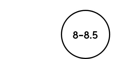 8-8.5