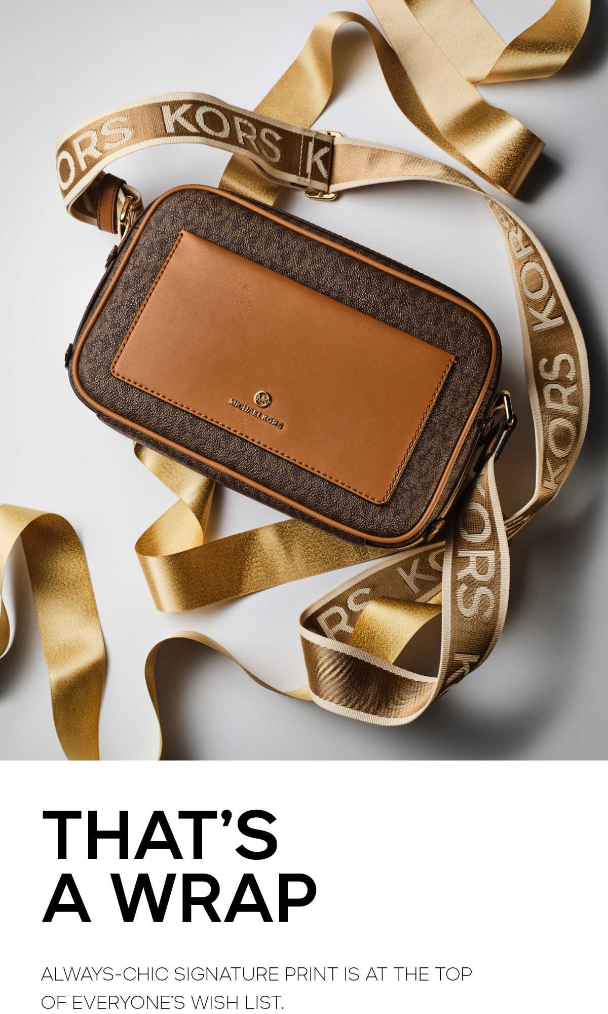Michael Kors Gift It Signature Logo Handbags Campaign Buzz