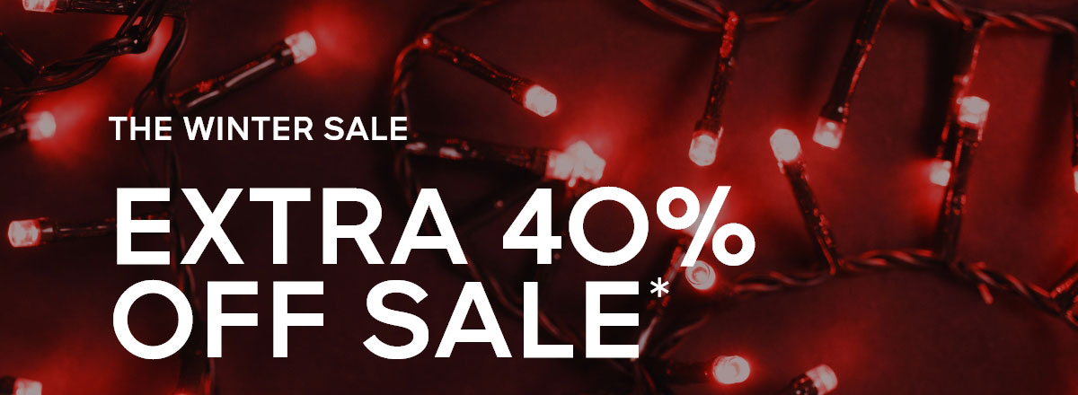 THE WINTER SALE EXTRA 40% OFF SALE*