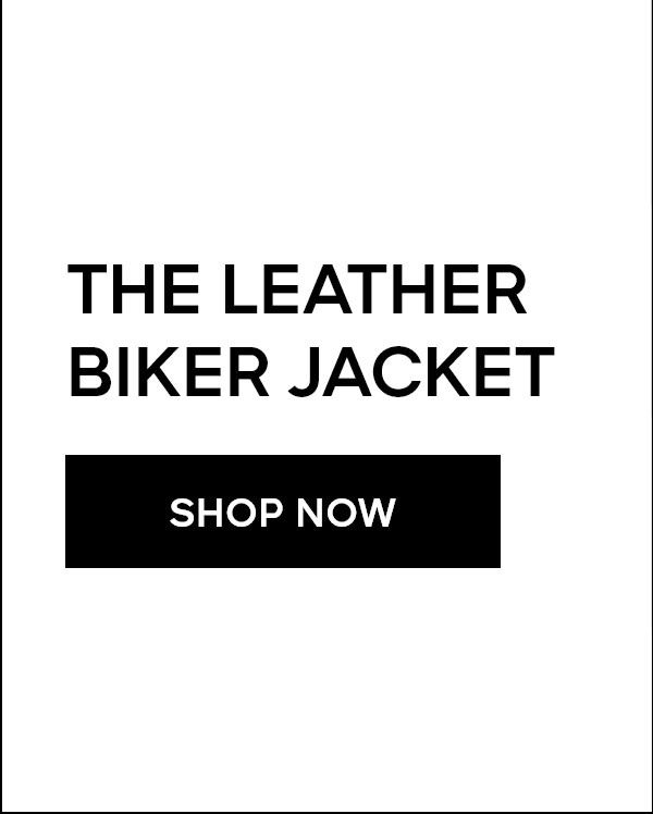 THE LEATHER BIKER JACKET SHOP NOW