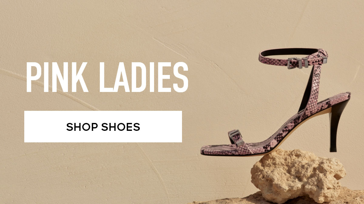PINK LADIES SHOP SHOES